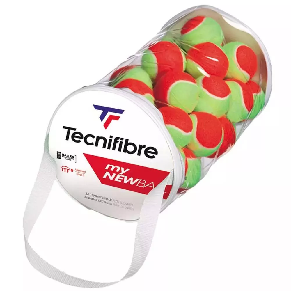 Sacca da 36 Palline Tecnifibre My New Ball