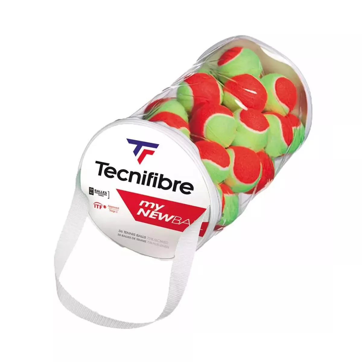 Sacca da 36 Palline Tecnifibre My New Ball