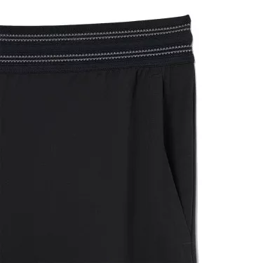 Short Lacoste Tennis Ultra Dry Riflettente Nero