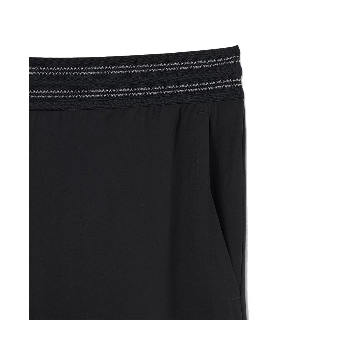 Short Lacoste Tennis Ultra Dry Riflettente Nero