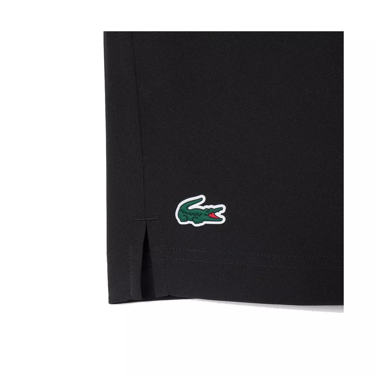 Short Lacoste Tennis Ultra Dry Riflettente Nero