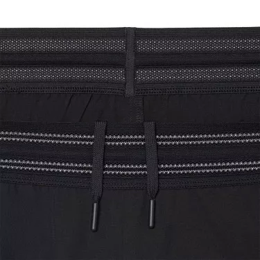 Short Lacoste Tennis Ultra Dry Riflettente Nero