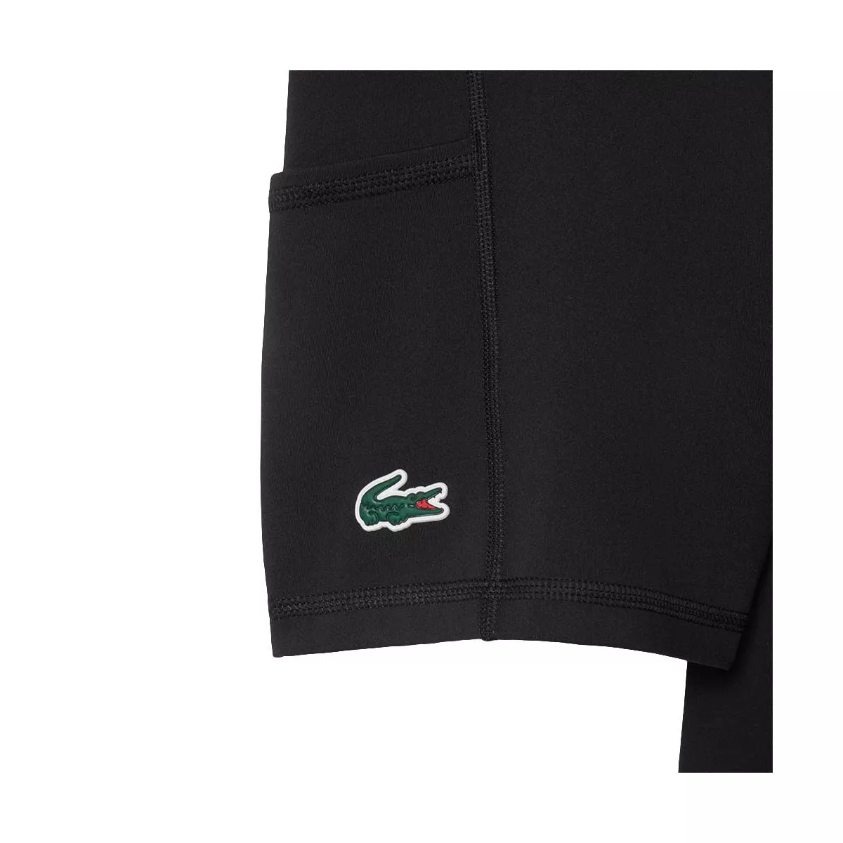 Abito Lacoste Tennis Plissettato Stretch Nero