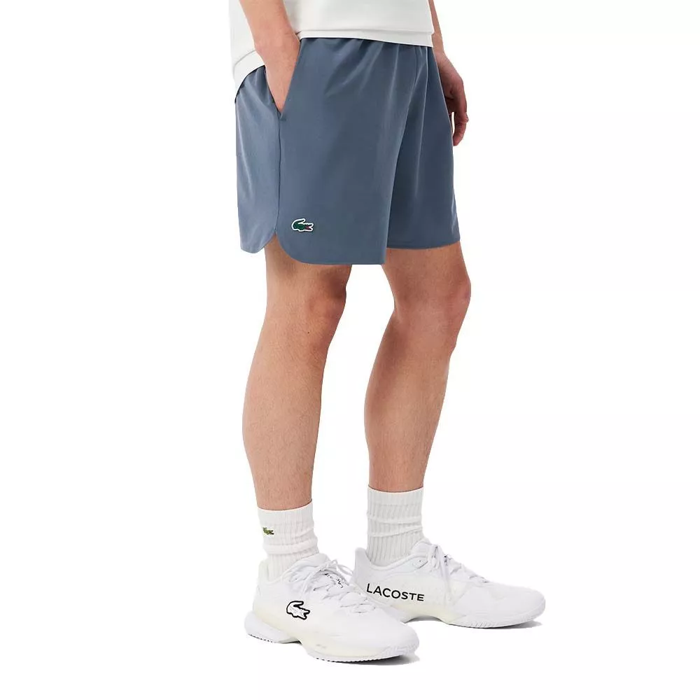 Short Lacoste Tennis x Novak Djokovic On Court Grigio