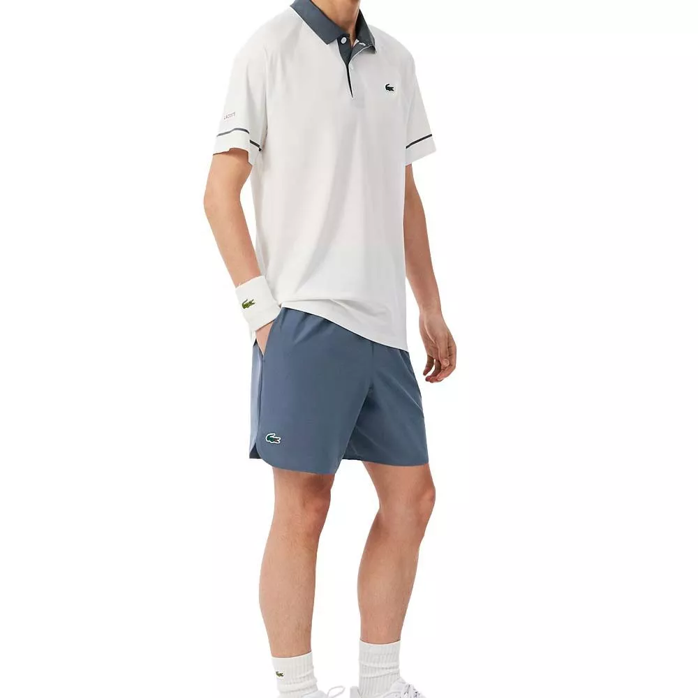 Short Lacoste Tennis x Novak Djokovic On Court Grigio