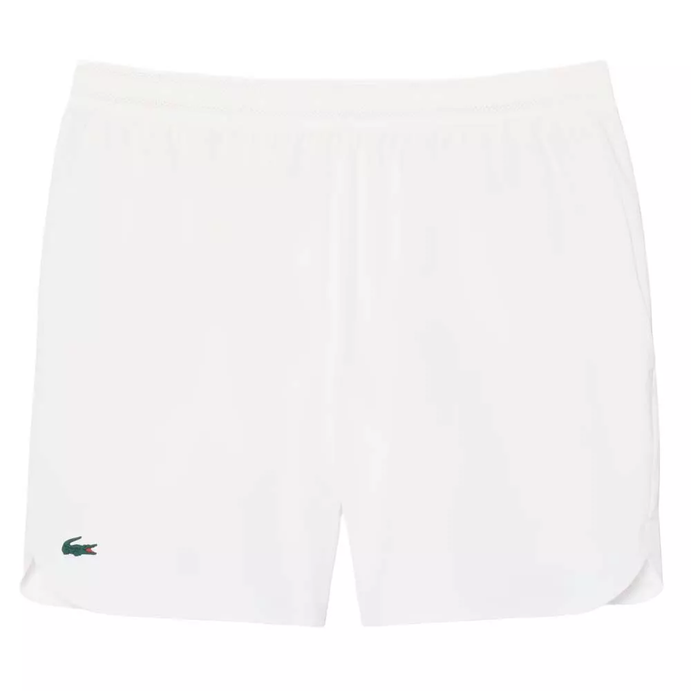 Short Lacoste Tennis x Novak Djokovic On Court Bianco