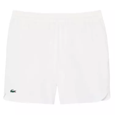 Short Lacoste Tennis x Novak Djokovic On Court Bianco