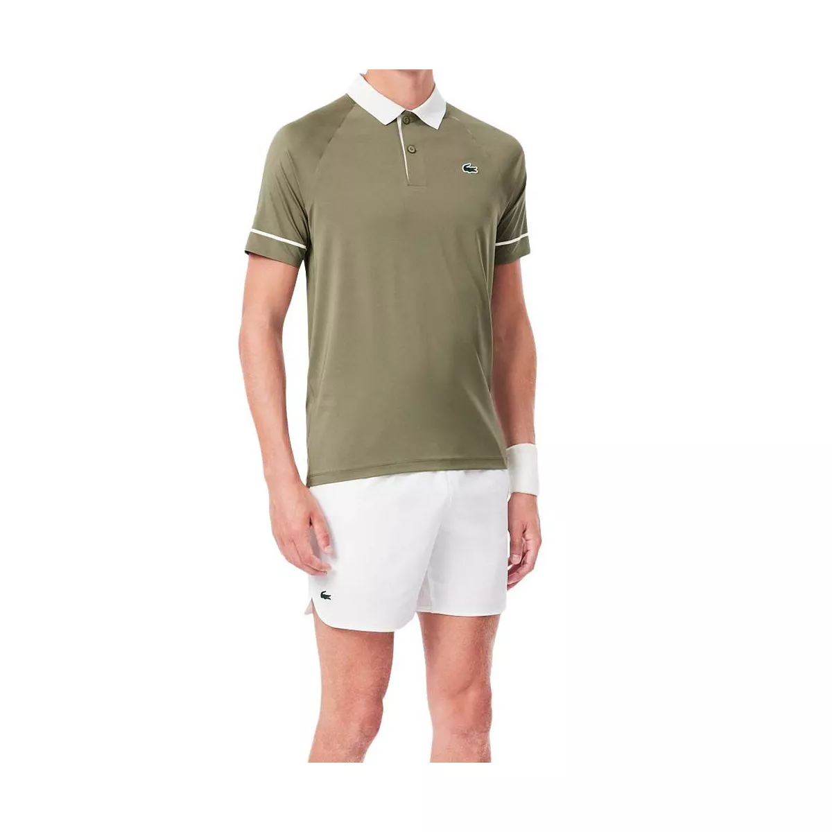 Short Lacoste Tennis x Novak Djokovic On Court Bianco
