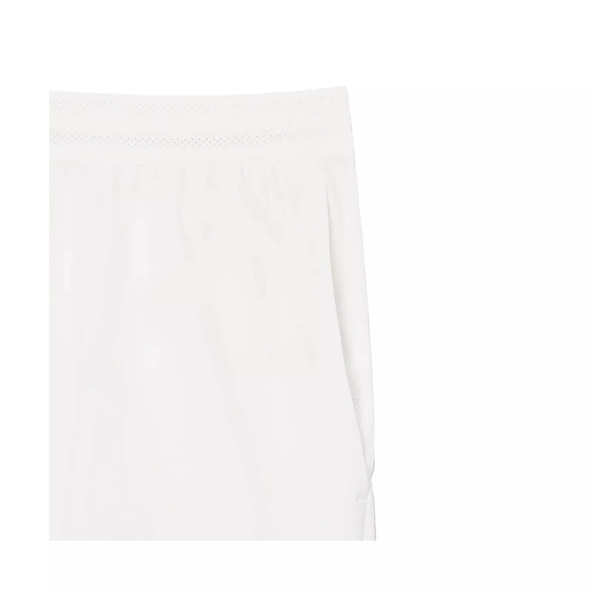 Short Lacoste Tennis x Novak Djokovic On Court Bianco