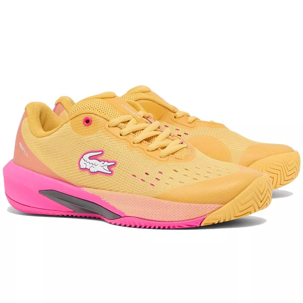 Scarpe Lacoste AG-LT Evo Donna Giallo / Rosa