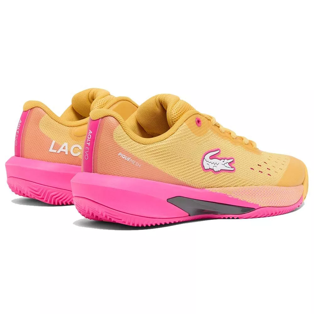 Scarpe Lacoste AG-LT Evo Donna Giallo / Rosa