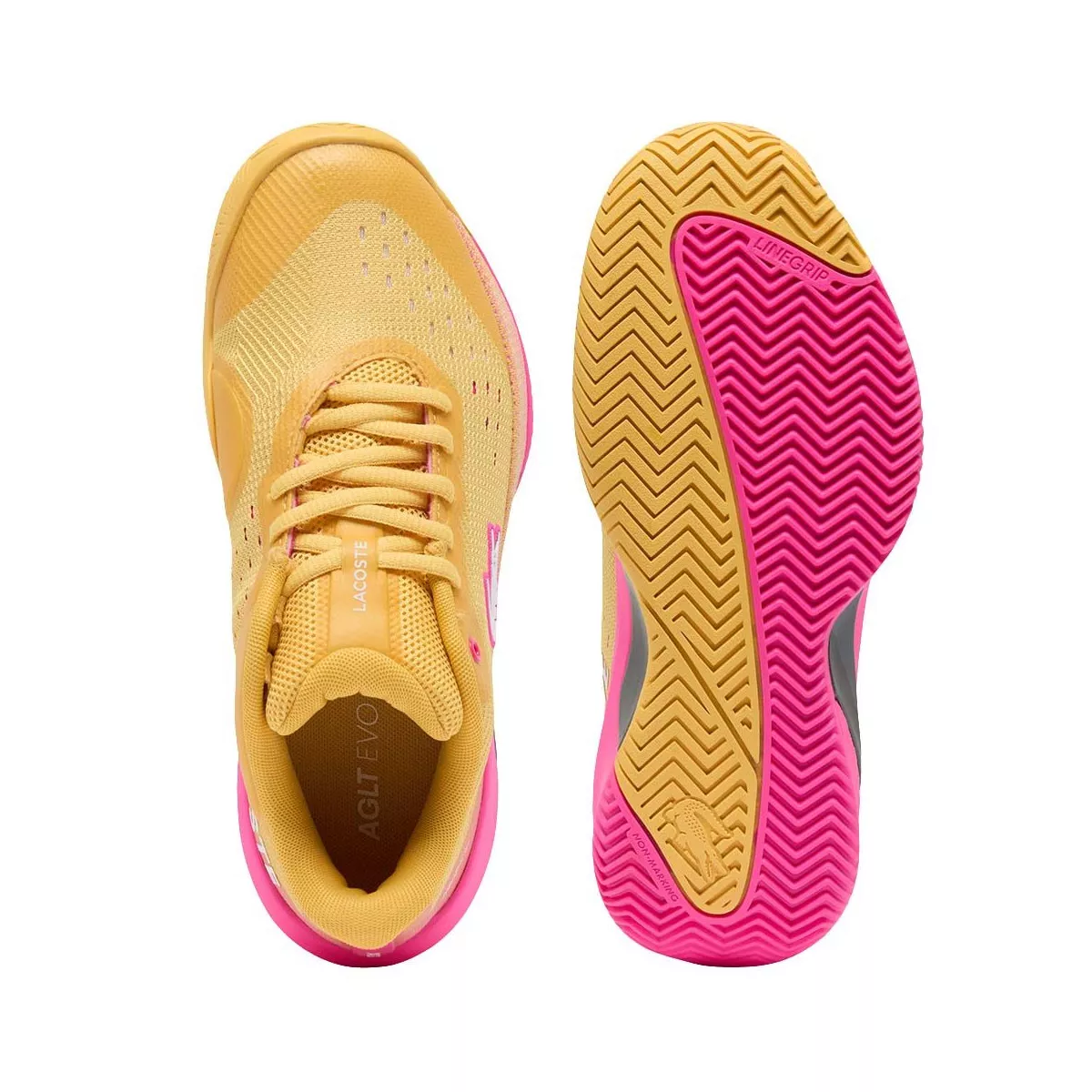 Scarpe Lacoste AG-LT Evo Donna Giallo / Rosa