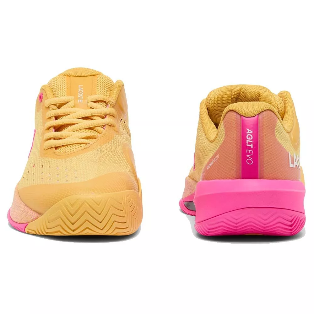 Scarpe Lacoste AG-LT Evo Donna Giallo / Rosa