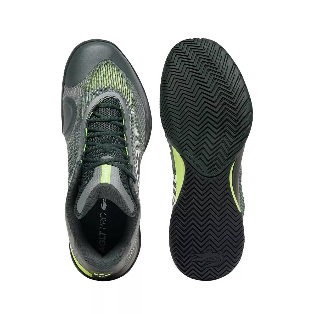 Scarpe Lacoste AG-LT Pro x Daniil Medvedev Verde Scuro