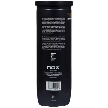 Tubetto da 3 Palline Nox Nerbo+ Speed