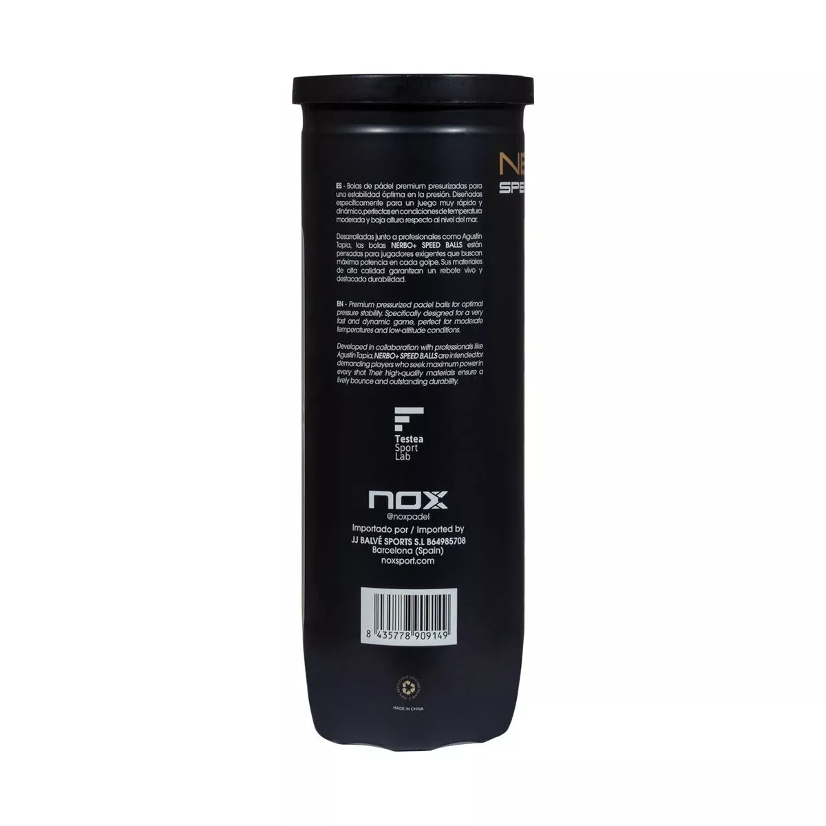 Cartone da 24 tubi di 3 palline Nox Nerbo+ Speed