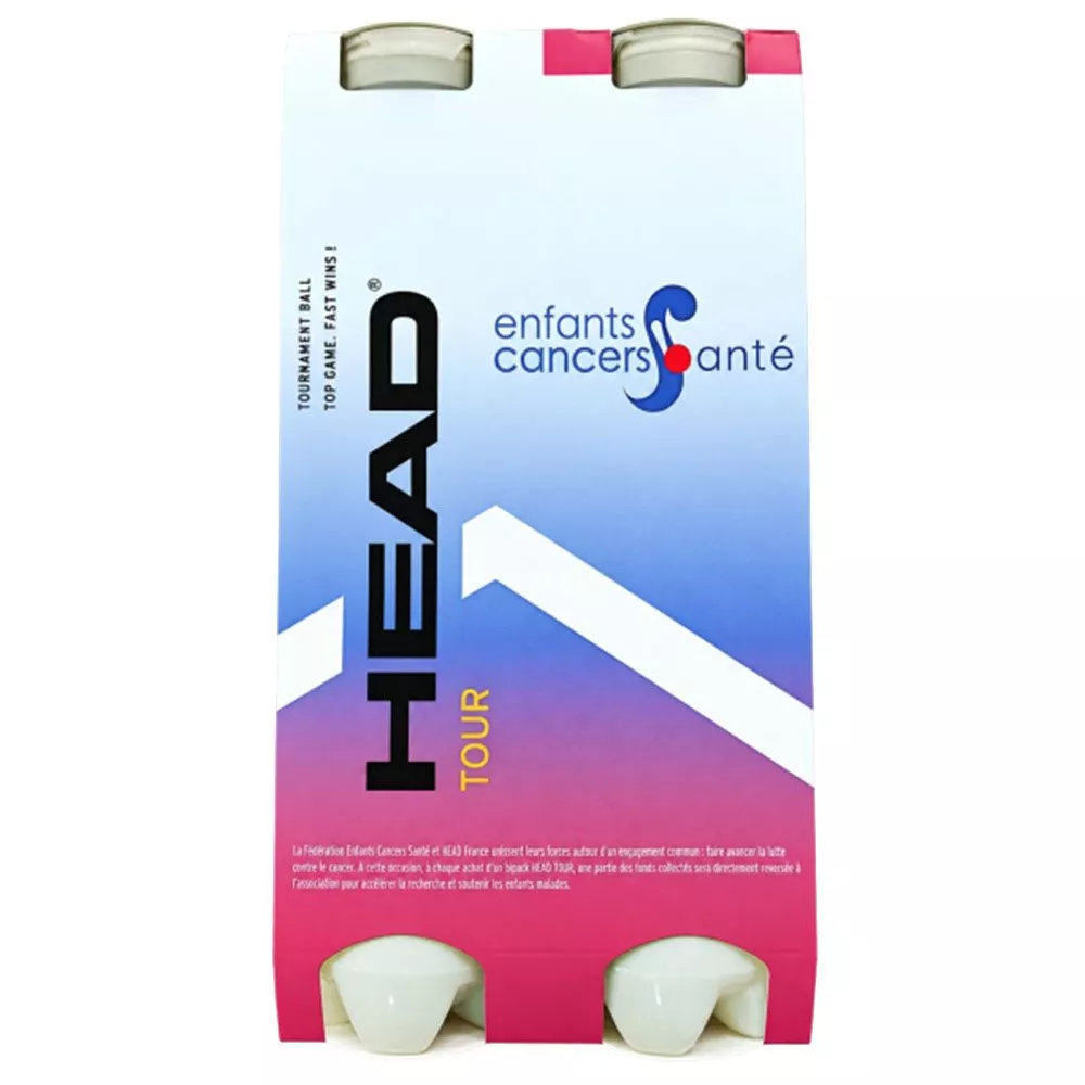 Bipack Head Tour Association - 2 tubi da 4 palline