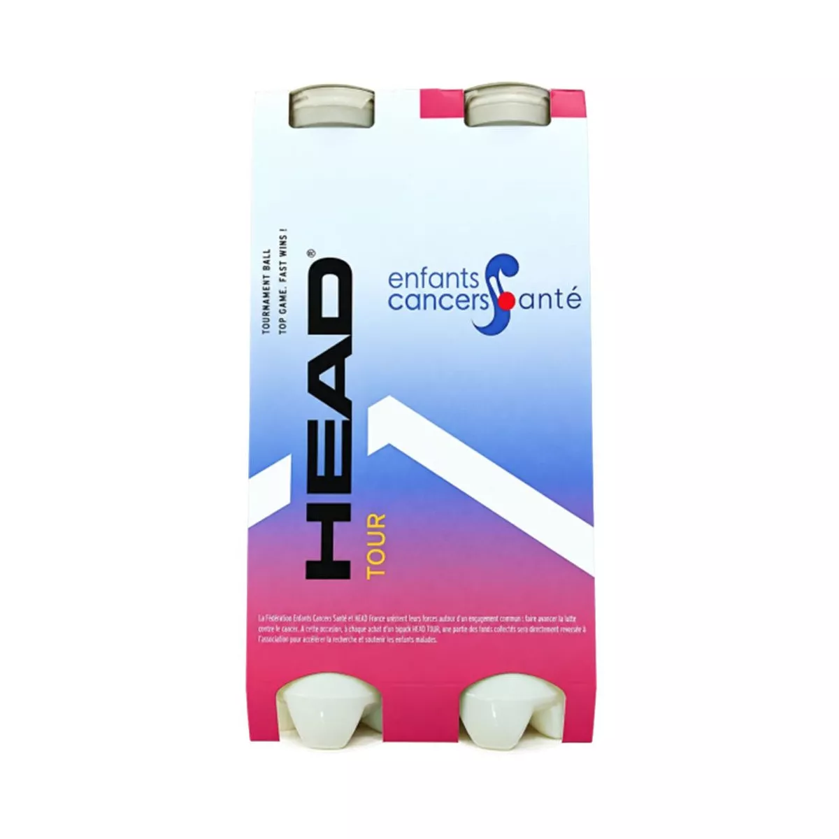 Bipack Head Tour Association - 2 tubi da 4 palline