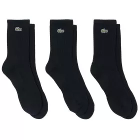 Calzini Lacoste Sport Lunghi Neri (3 Paia)