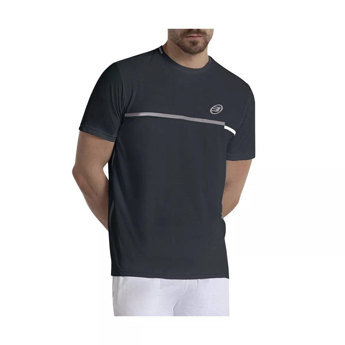 T-shirt Bullpadel Teloi Nera