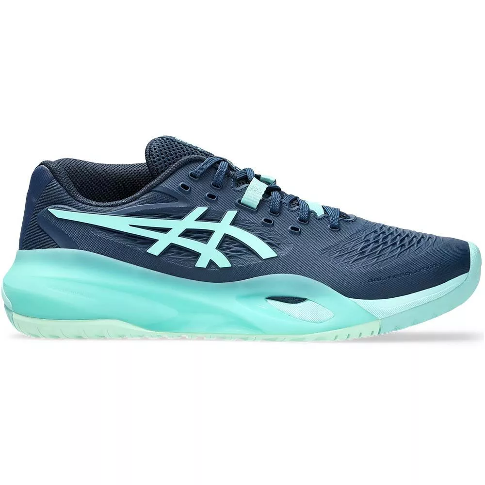 Scarpe Asics Gel Resolution X Blu Marino / Turchese