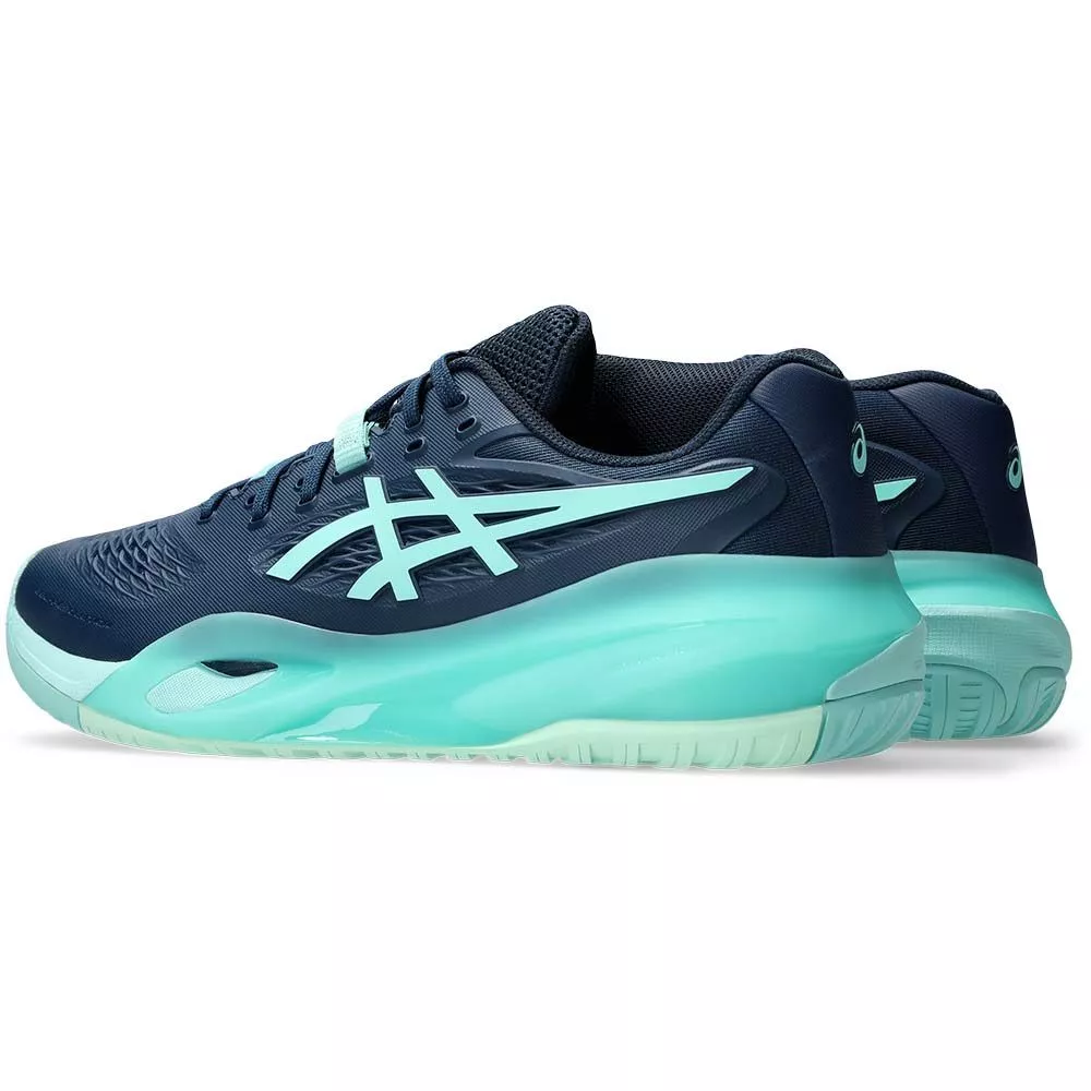 Scarpe Asics Gel Resolution X Blu Marino / Turchese