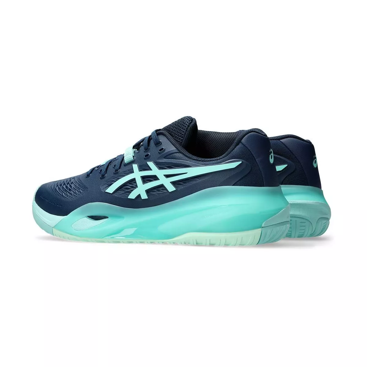 Scarpe Asics Gel Resolution X Blu Marino / Turchese