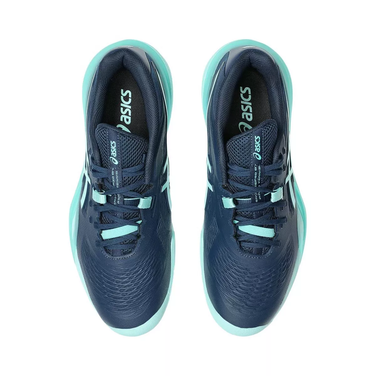 Scarpe Asics Gel Resolution X Blu Marino / Turchese