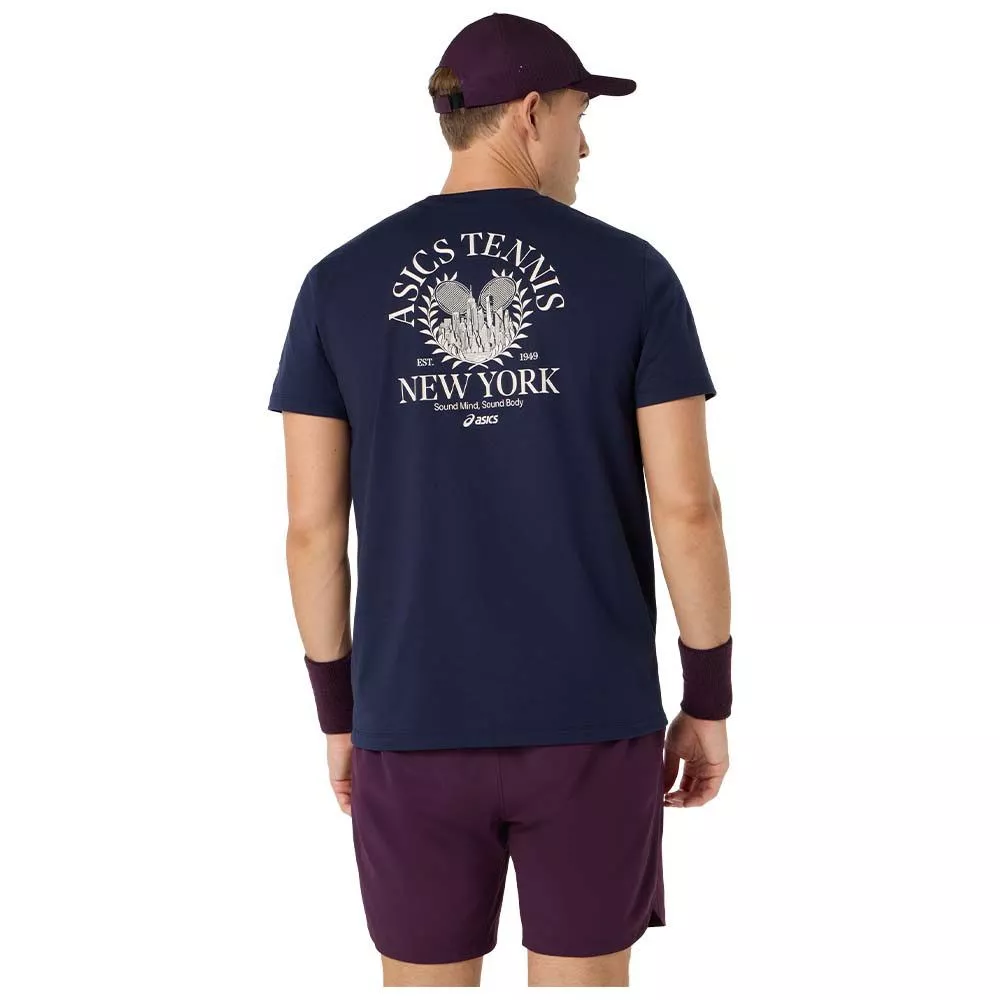 Maglietta Asics Game Seasonal Graphic Blu navy