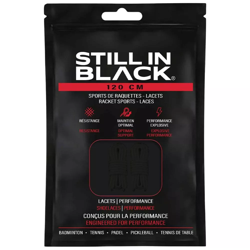 Lacci Still In Black 120cm Neri