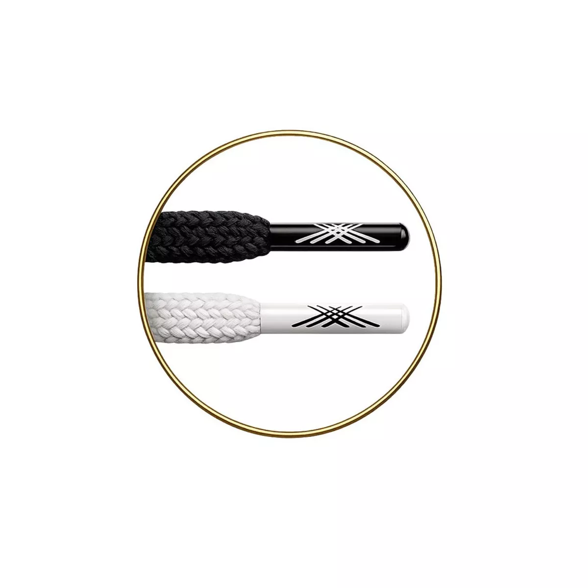 Lacci Still In Black 120cm Rosa