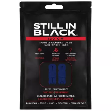 Lacci Still In Black 120cm Blu