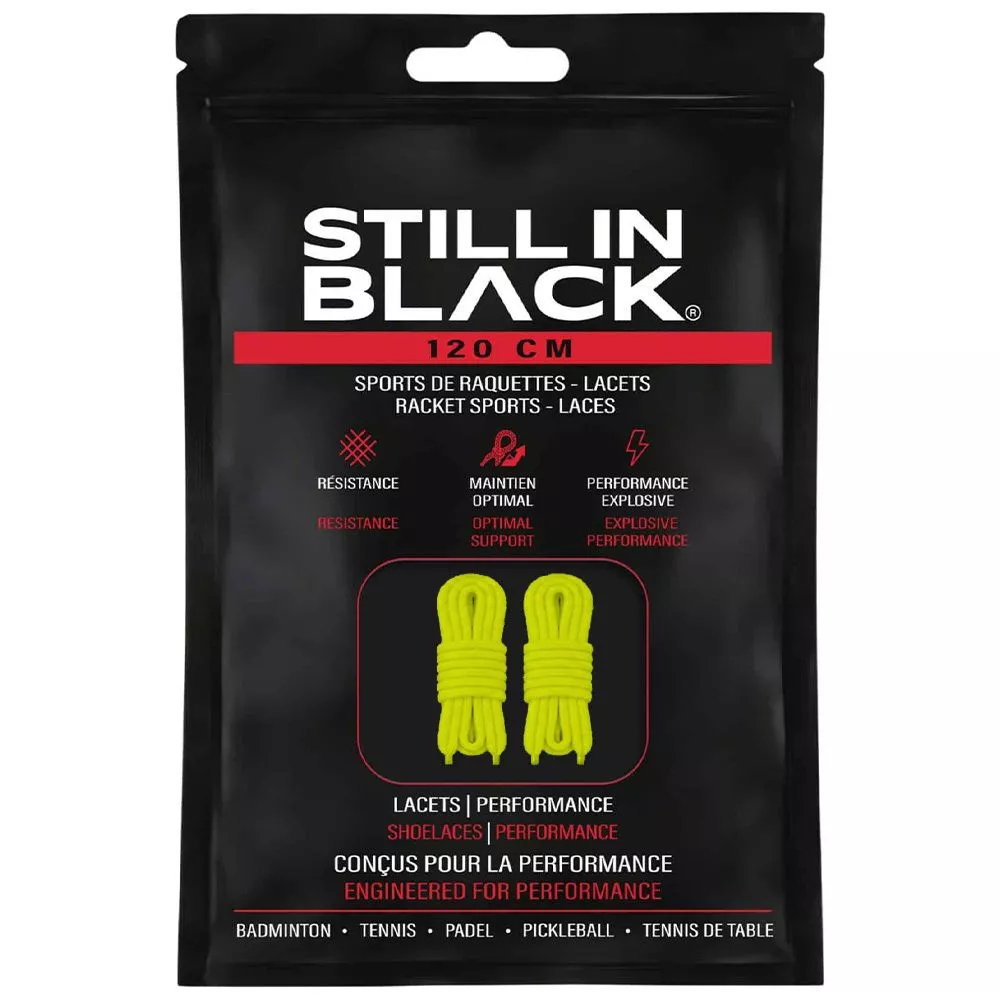 Lacci Still In Black 120cm Giallo