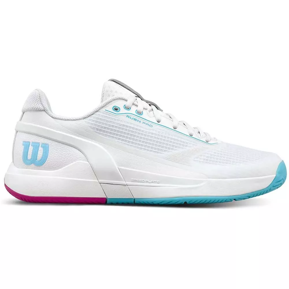 Scarpe Wilson Rush Pro 5 Slice Bianche