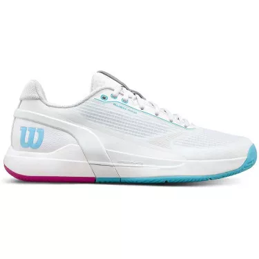 Scarpe Wilson Rush Pro 5 Slice Bianche