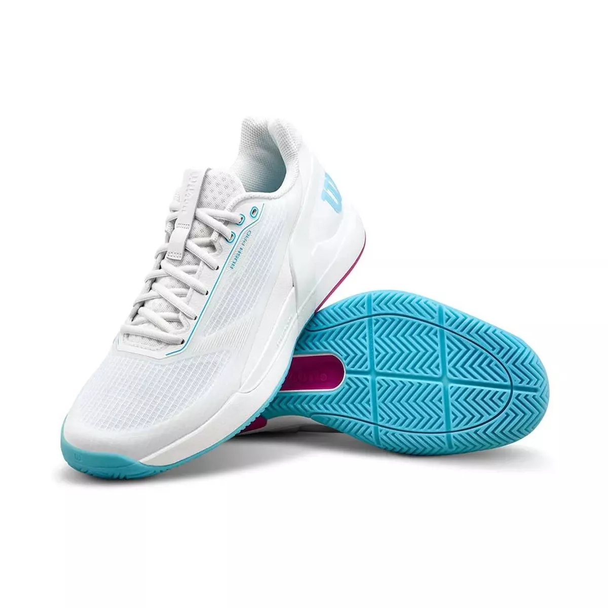 Scarpe Wilson Rush Pro 5 Slice Bianche