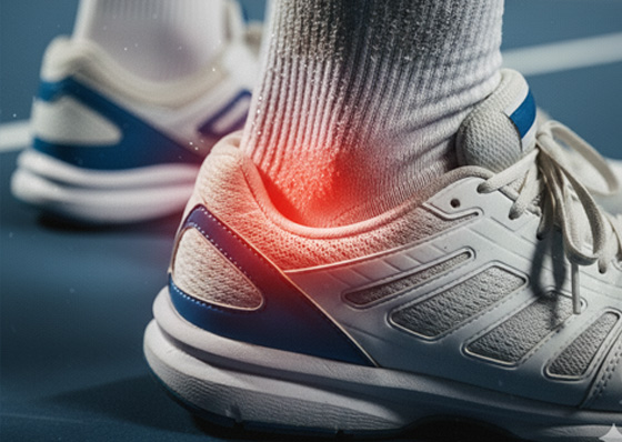 Vesciche ai piedi: come un buon paio di calze da tennis pu&ograve; cambiare tutto
