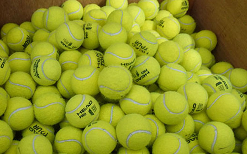 Dove trovare palline da tennis usate?