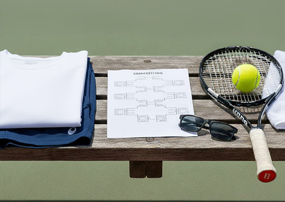 Tennis in competizione: quale abbigliamento scegliere